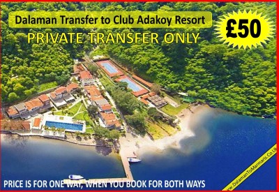 Dalaman Transfers to Marmaris Cook's Club Adaköy Resort Hotel