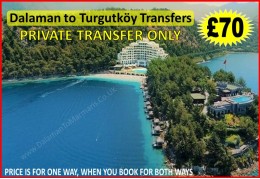 Dalaman to Turgutköy Transfers