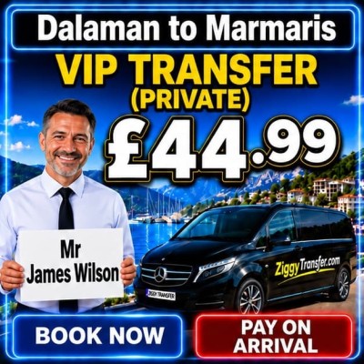 Dalaman Aiaport to Golden Rock Beach