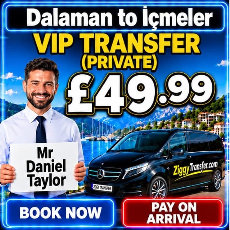 Dalaman Airport to Labranda Mares Marmaris transfer taxi service