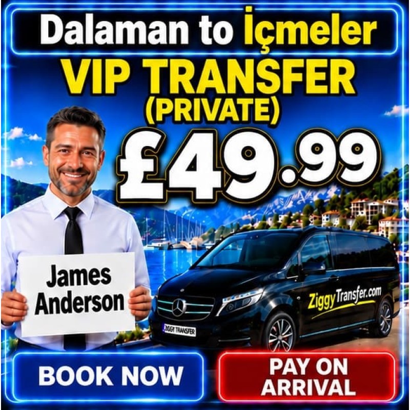 Dalaman to Labranda Mares Marmaris transfer taxi service
