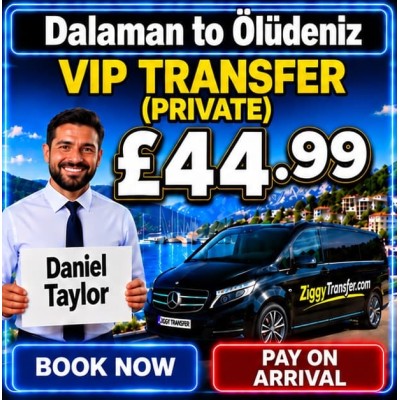 Dalaman to Ölüdeniz Private Transfers