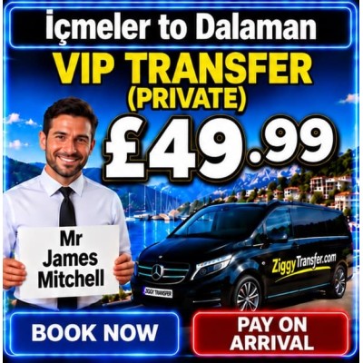 Marmaris Park Hotel to Dalaman Airport