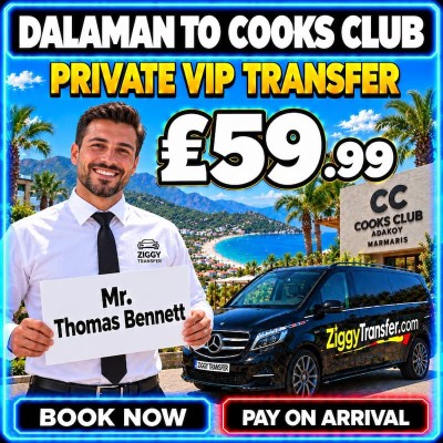 Dalaman to Cook's Club Adakoy Hotel Transfer Dalaman to Cook's Club Adakoy Hotel Transfer