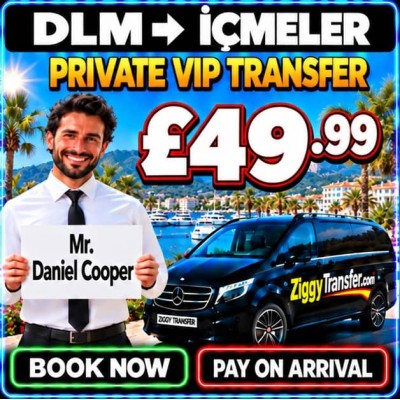 How much is private taxi transfer from Dalaman Airport to Labranda Mares Hotel? 