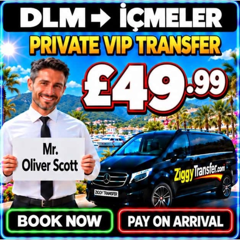 Taxi from Dalaman to Hotel Aqua Marmaris