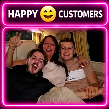 Happy Ziggy Transfer customers