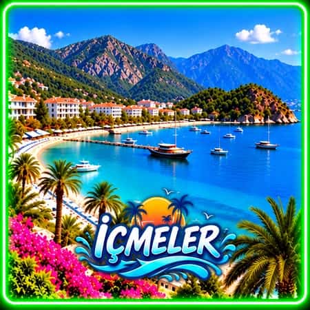 İçmeler coastal destination – private taxi from Dalaman Airport